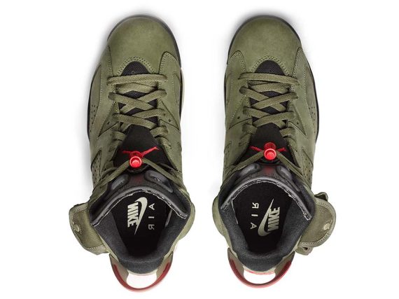 Travis Scott x Air Jordan 6 Retro ‘Olive’