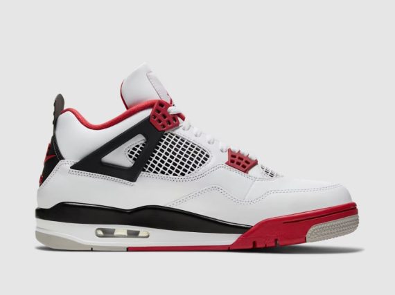 Air Jordans 4 'Fire Red'