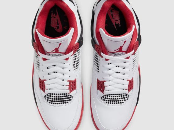 Air Jordans 4 'Fire Red'