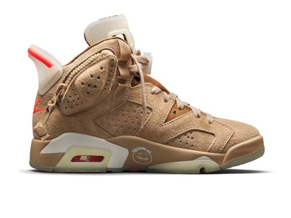 Travis Scott x Air Jordan 6 Retro ‘British Khaki’