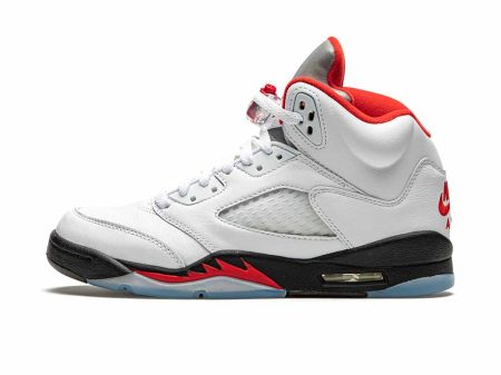 Youth Air Jordan 5 Retro GS “Fire Red Silver Tongue”