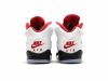 Youth Air Jordan 5 Retro GS “Fire Red Silver Tongue”