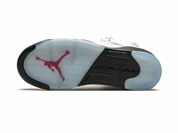 Youth Air Jordan 5 Retro GS “Fire Red Silver Tongue”