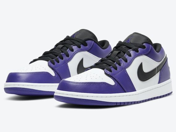 Air Jordan 1 Low Court Purple