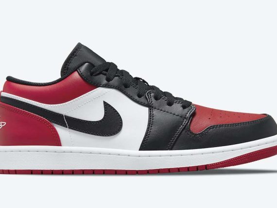 Air Jordan 1 Low Bred Toe