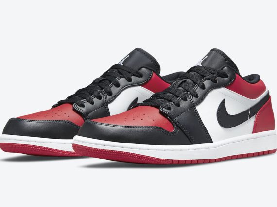 Air Jordan 1 Low Bred Toe