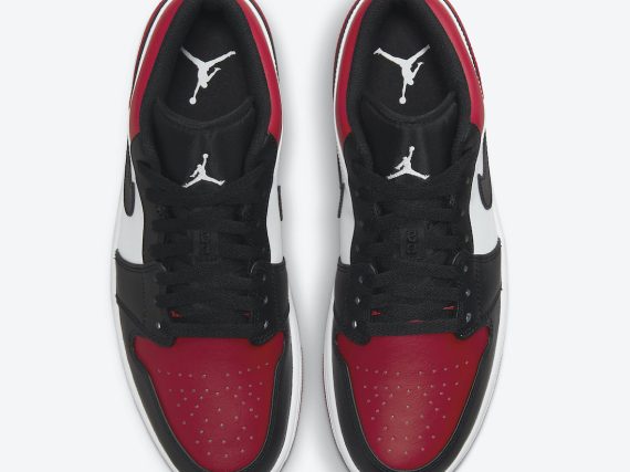 Air Jordan 1 Low Bred Toe