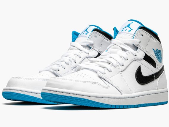 Air Jordan 1 Mid Laser Blue