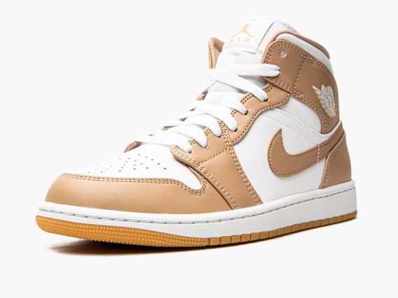 Air Jordan 1 Mid Tan Gum