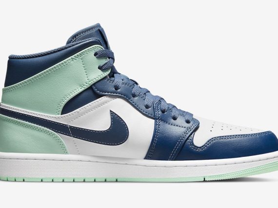 Air Jordan 1 Mid Blue Mint