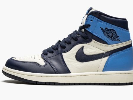 Jordan 1 Retro High Obsidian UNC