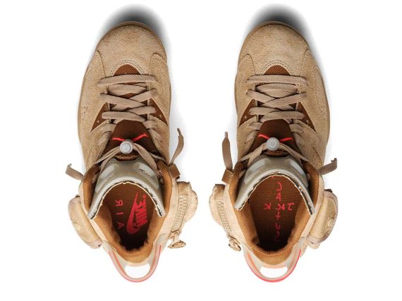 Travis Scott x Air Jordan 6 Retro ‘British Khaki’