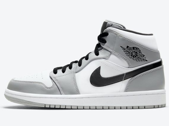 Air Jordan 1 Mid Light Smoke Grey