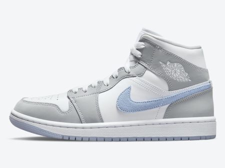 Air Jordan 1 Mid WMNS Wolf Grey