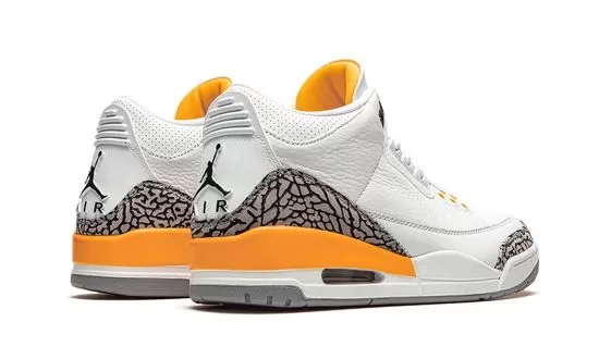 Air Jordans 3 'Lazer Orange'
