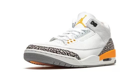 Air Jordans 3 'Lazer Orange'