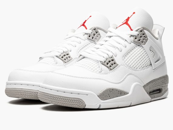 Air Jordans 4 Retro White Oreo