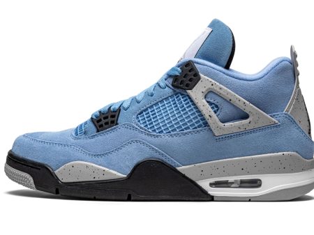 Air Jordans 4 Retro 'University Blue'