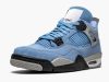 Air Jordans 4 Retro 'University Blue'