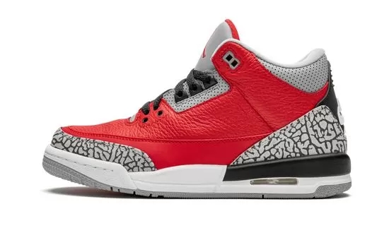 Air Jordans 3 Retro 'Red CeHommest'