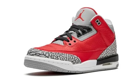Air Jordans 3 Retro 'Red CeHommest'