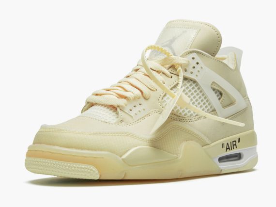 Air Jordans 4 Sail OW