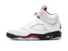 HommesS Air Jordan 5 Retro ‘Fire Red’ 2020