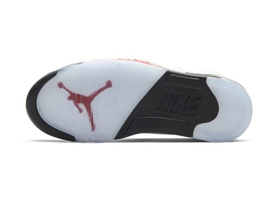 HommesS Air Jordan 5 Retro ‘Fire Red’ 2020