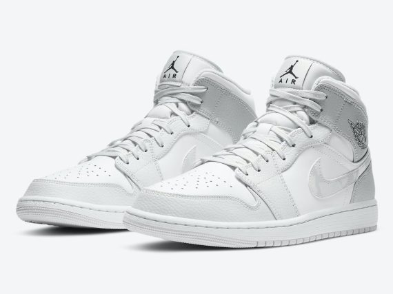 Air Jordan 1 Mid Grey Camo