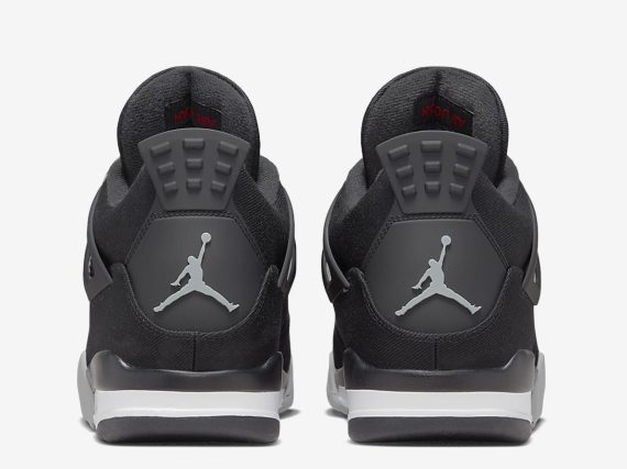 Air Jordan 4 Black Canvas