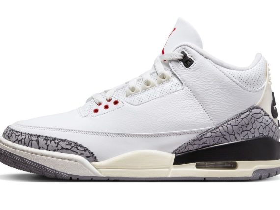 Air Jordan 3 White CeHommest Reimagined