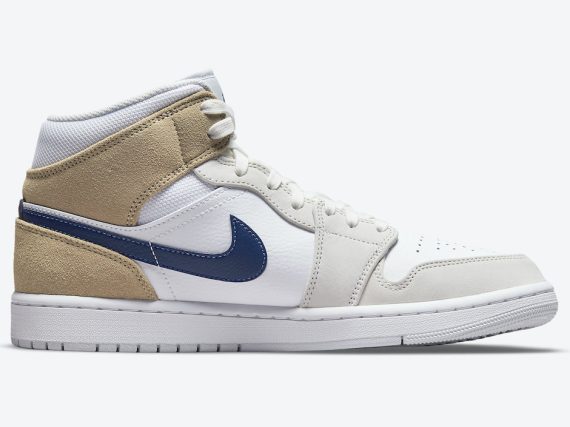 Air Jordan 1 Mid Tan Suede