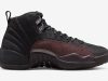 A Ma Mani??re x Air Jordan 12 Black Burgundy Crush