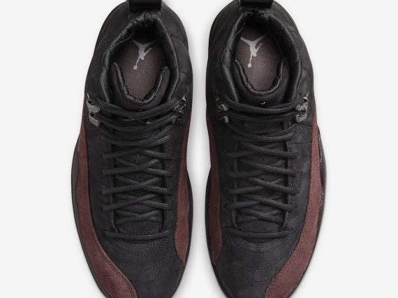 A Ma Mani??re x Air Jordan 12 Black Burgundy Crush