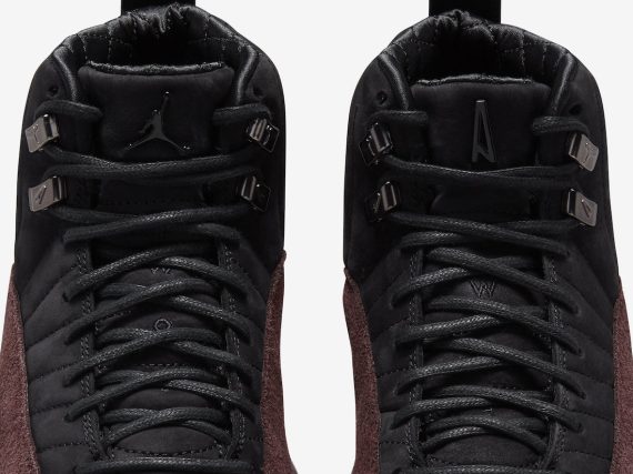 A Ma Mani??re x Air Jordan 12 Black Burgundy Crush