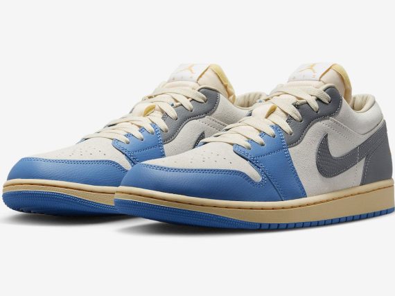Air Jordan 1 Low Vintage UNC Grey University Blue