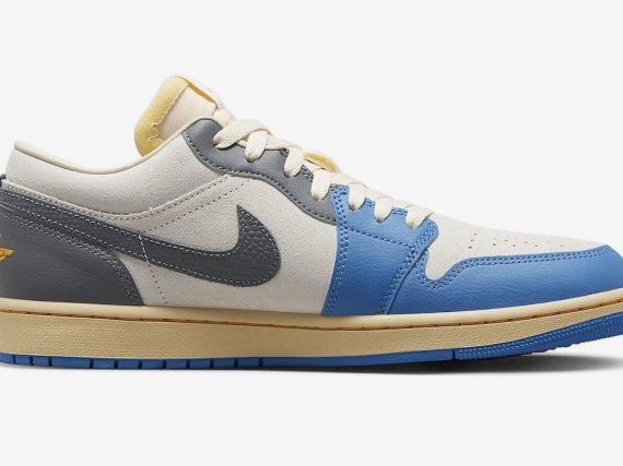 Air Jordan 1 Low Vintage UNC Grey University Blue