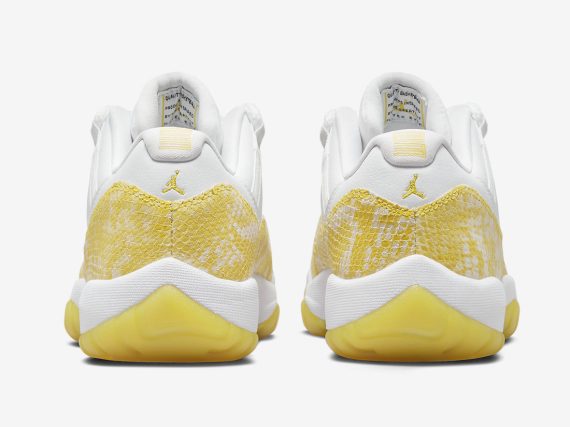 Air Jordan 11 Low WMNS Yellow Snakeskin