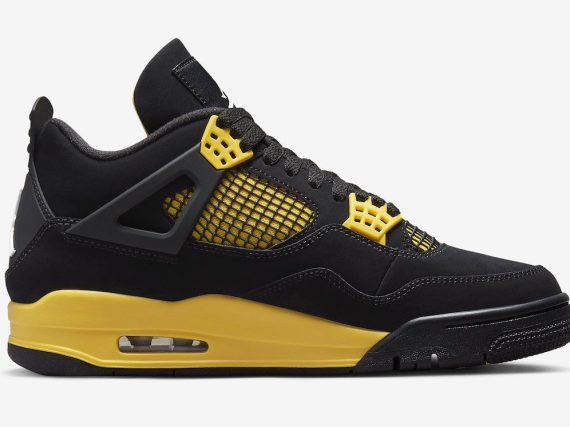Air Jordan 4 Thunder 2023 Black/Tour Yellow
