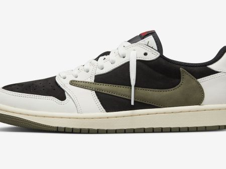 Travis Scott x Air Jordan 1 Low OG Medium Olive