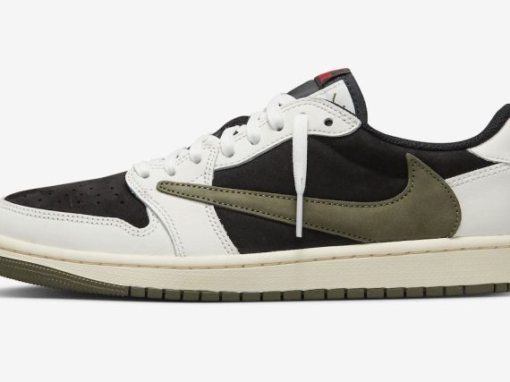 Travis Scott x Air Jordan 1 Low OG Medium Olive