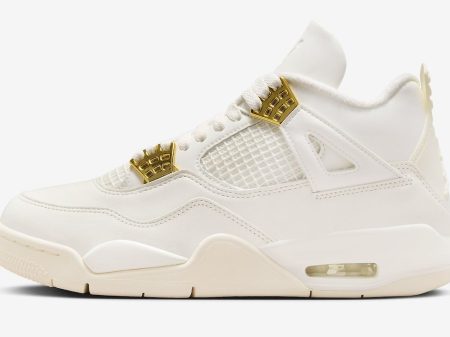Air Jordan 4 Metallic Gold
