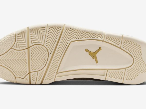 Air Jordan 4 Metallic Gold