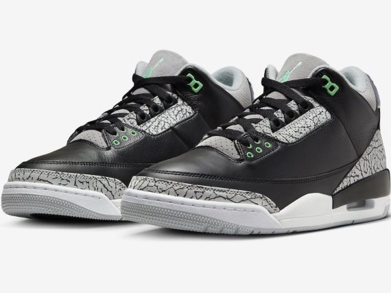 Air Jordan 3 Green Glow