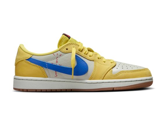 Travis Scott x Air Jordan 1 Low OG Canary