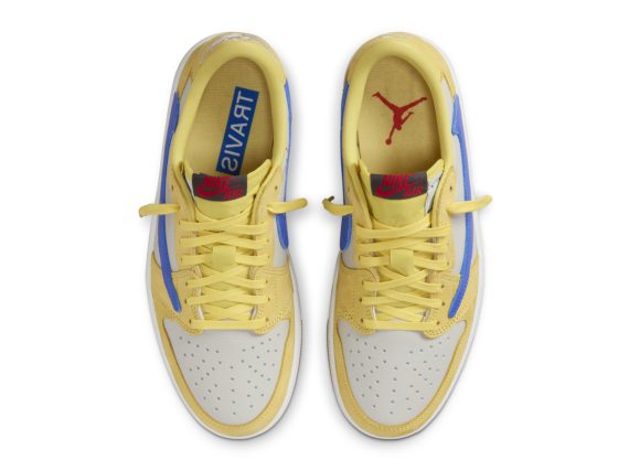 Travis Scott x Air Jordan 1 Low OG Canary