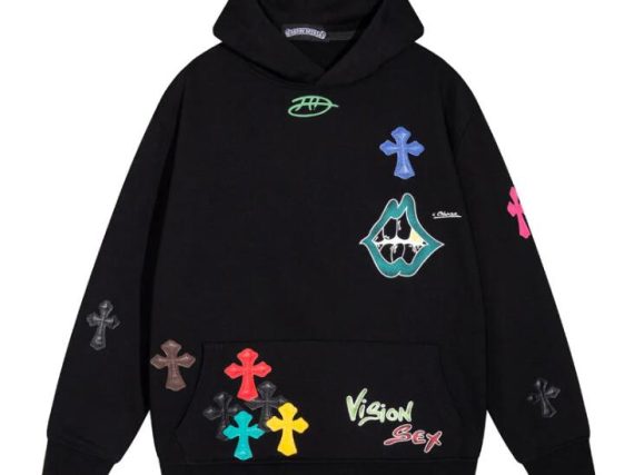 Chrome Hearts Hoodie & Fear of God Essentials Core Collection