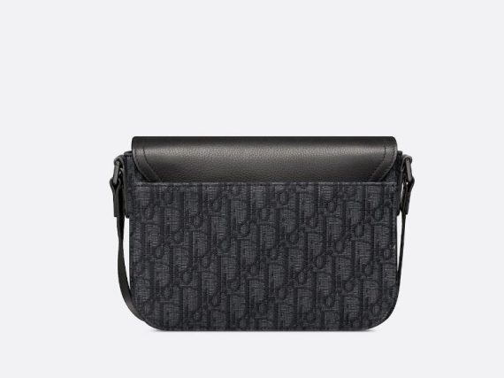 Small Saddle Messenger Bag with Flap