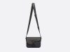 Small Saddle Messenger Bag with Flap