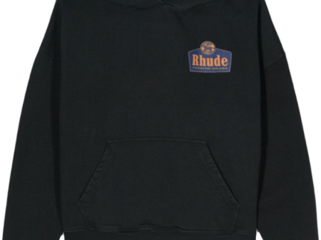 RHUDE Grand CRU Hoodie Black